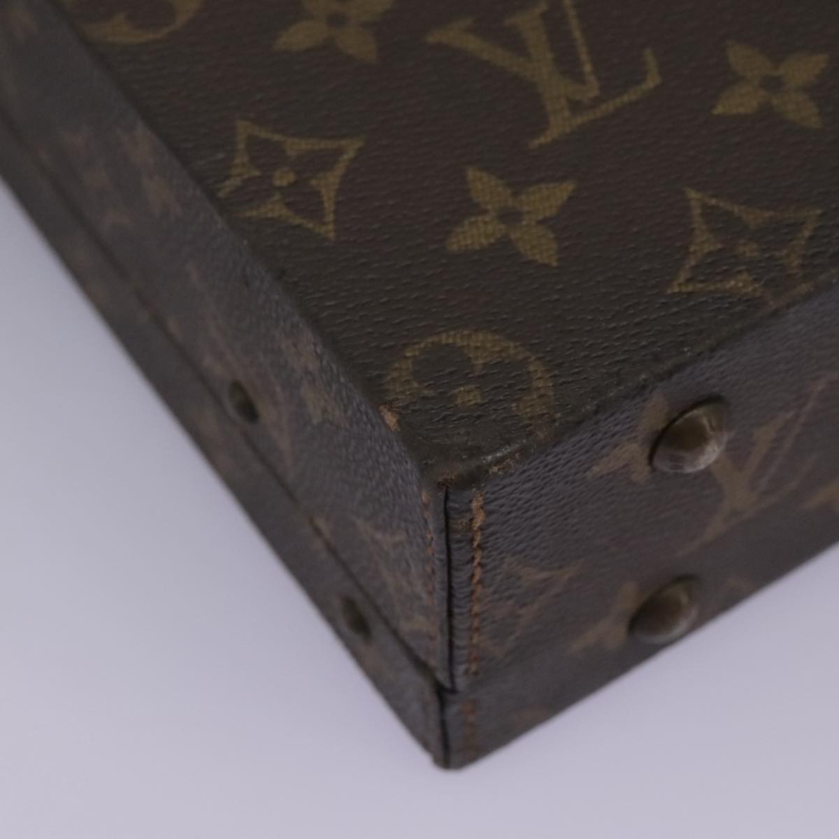 LOUIS VUITTON Monogram Crusher Business Bag M53122 LV Auth 112793