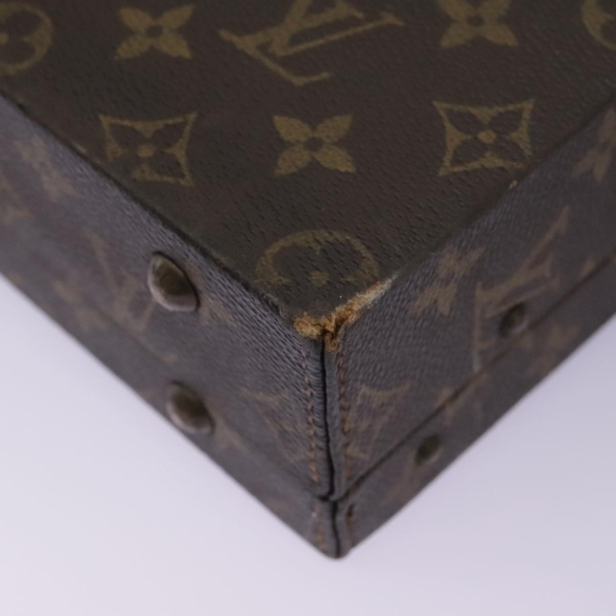 LOUIS VUITTON Monogram Crusher Business Bag M53122 LV Auth 112793