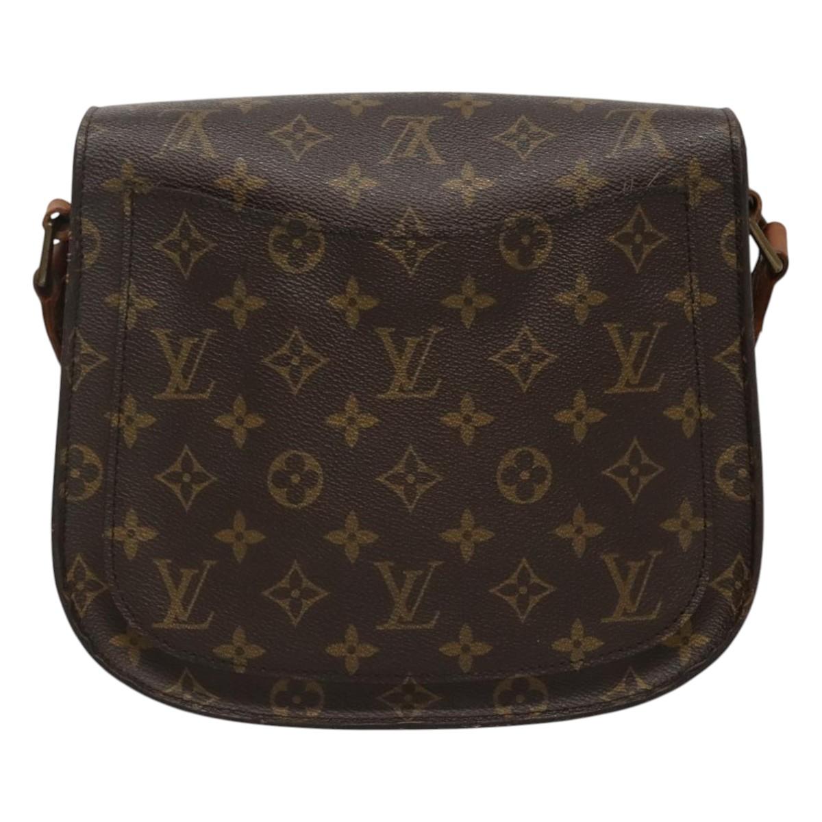 LOUIS VUITTON Monogram Saint Cloud GM Shoulder Bag M51242 LV Auth 112902