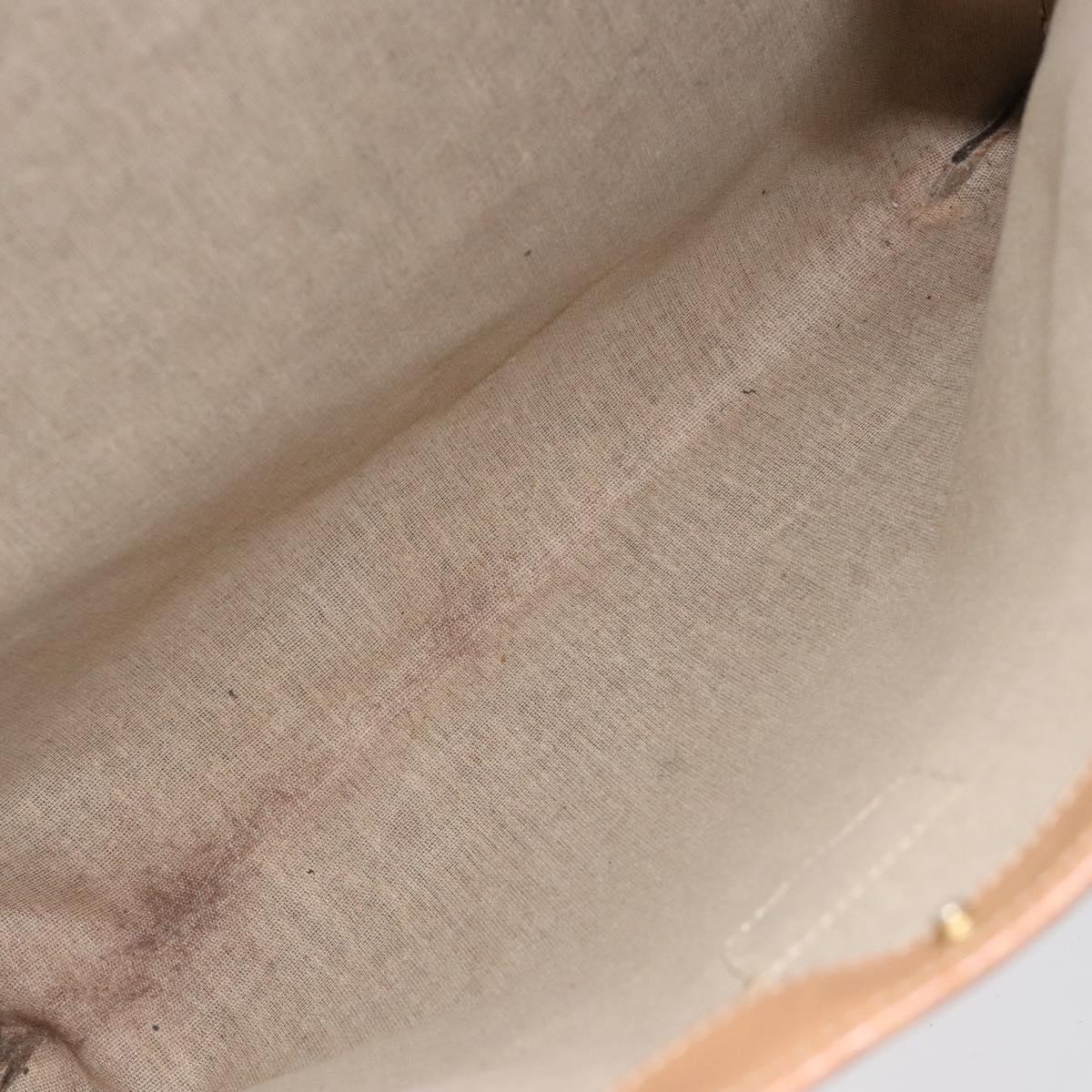 CELINE Macadam Canvas Tote Bag PVC Brown Auth 112928