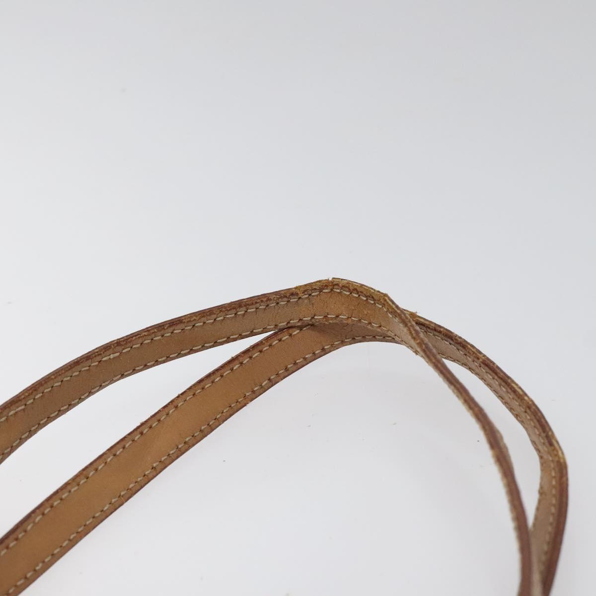 CELINE Macadam Canvas Tote Bag PVC Brown Auth 112928