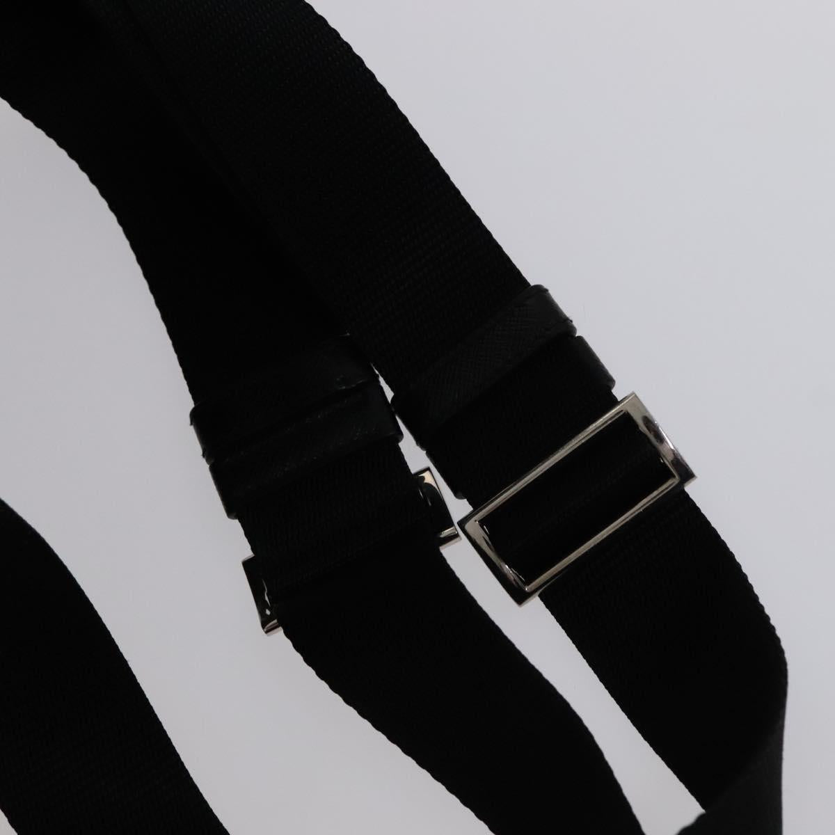 PRADA Backpack Nylon Black Auth 112941V