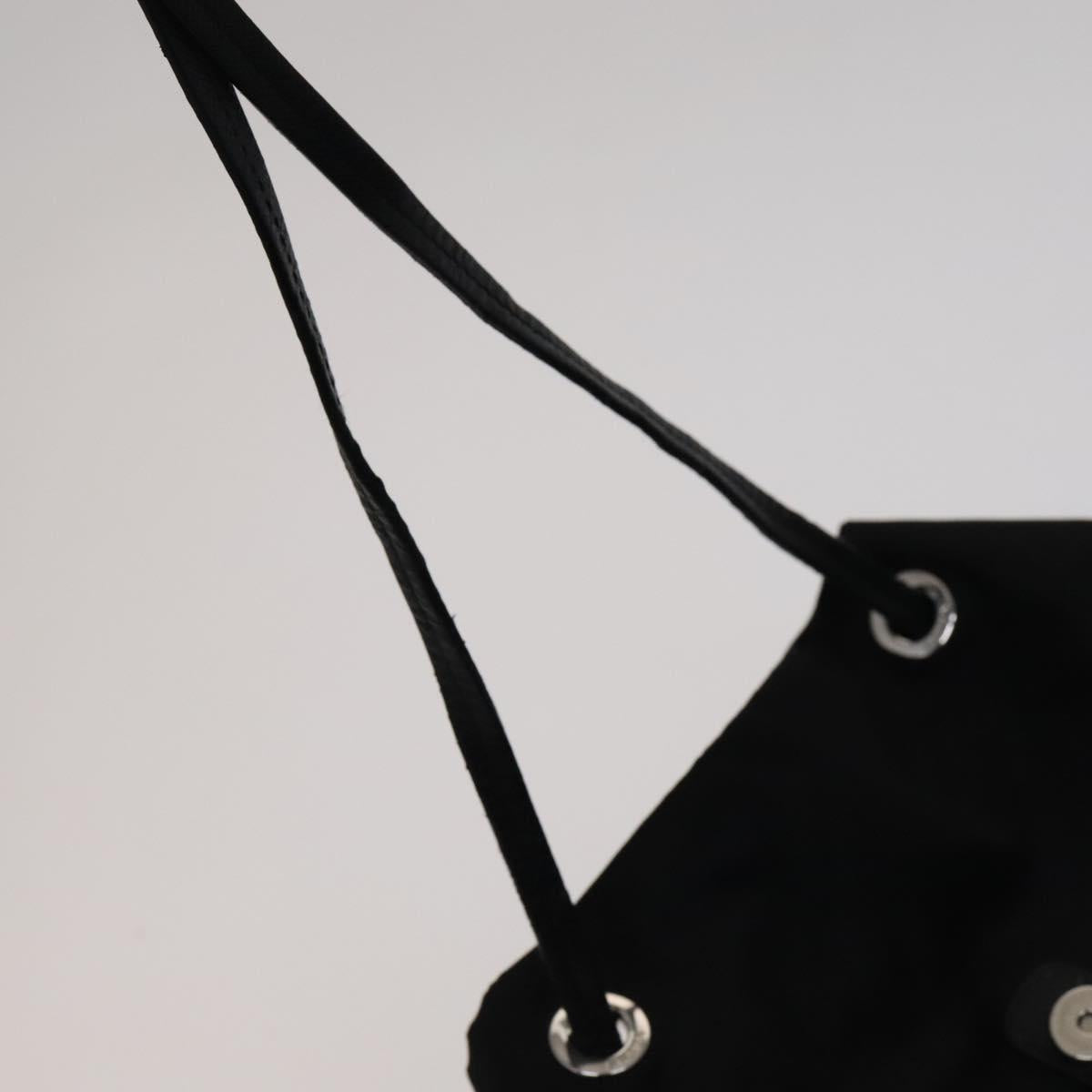 PRADA Backpack Nylon Black Auth 112941V