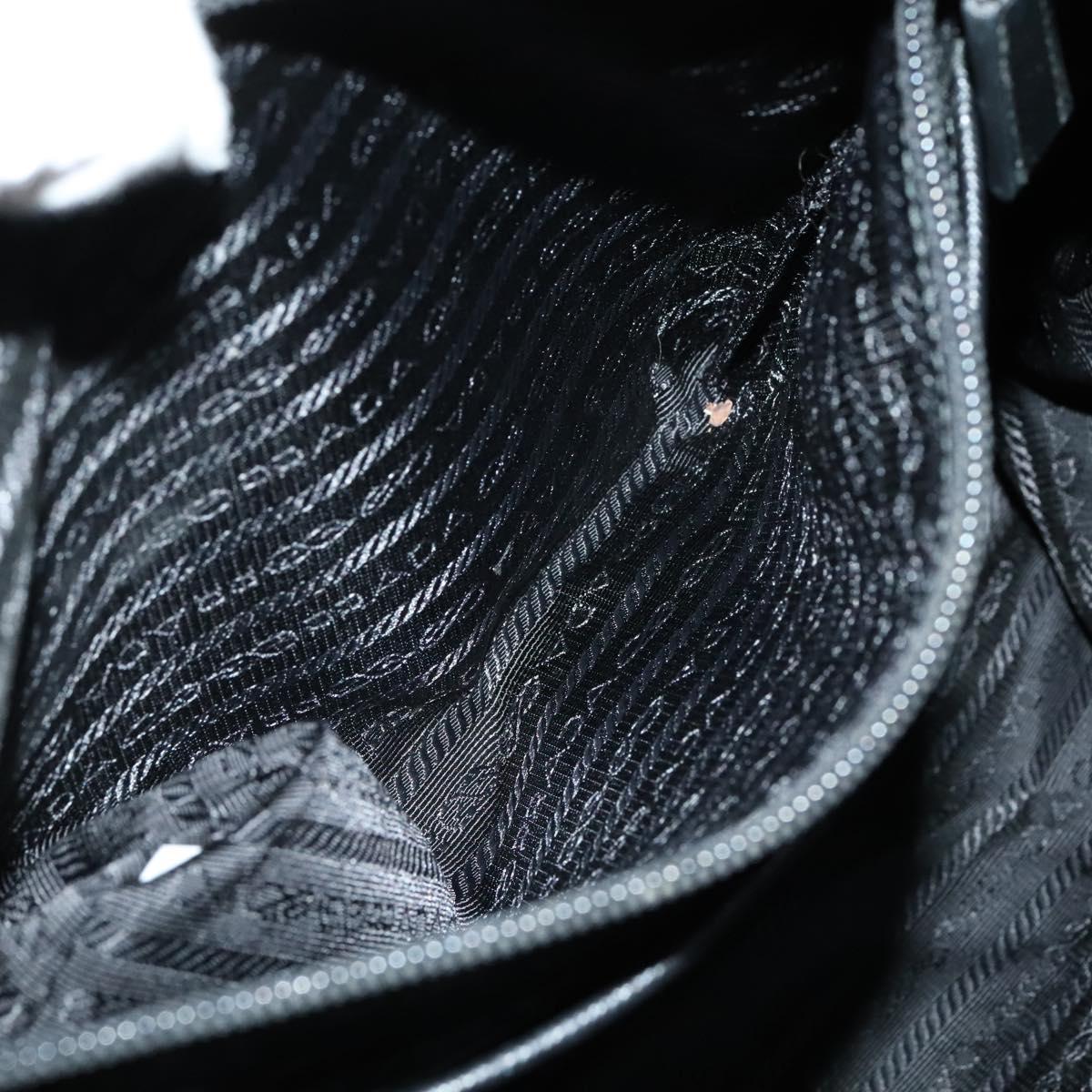 PRADA Backpack Nylon Black Auth 112941V