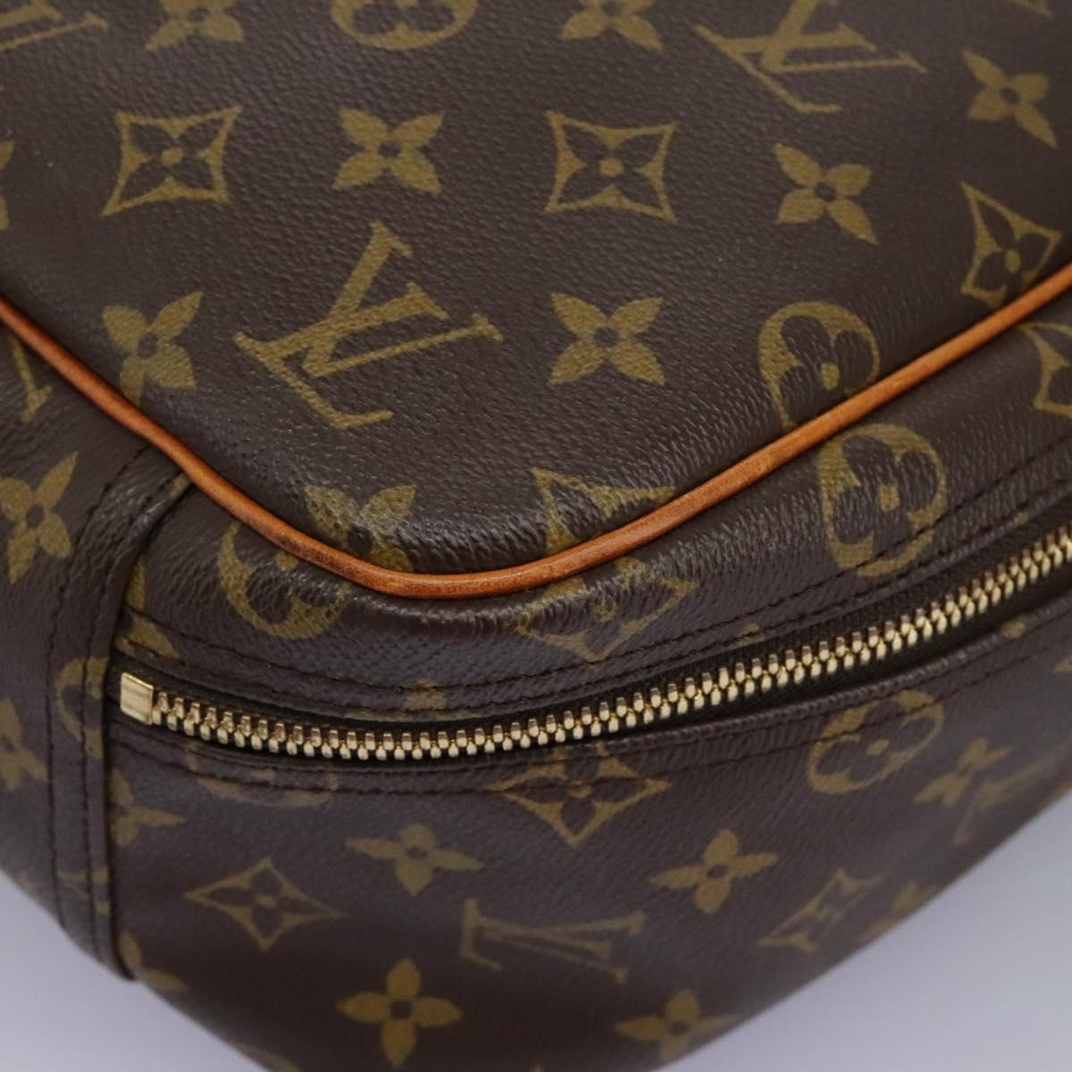 LOUIS VUITTON Monogram Excursion Hand Bag M41450 LV Auth 113066