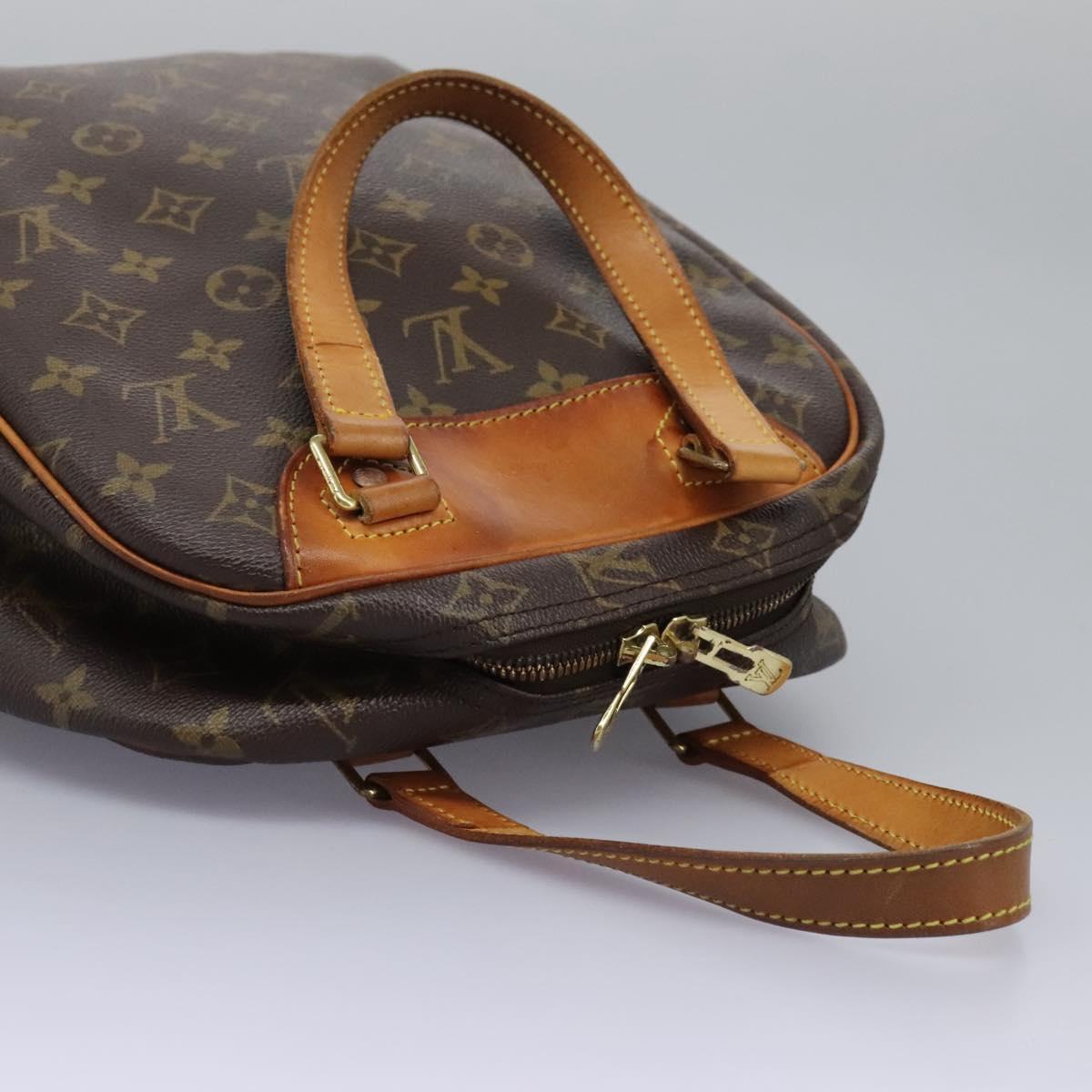 LOUIS VUITTON Monogram Excursion Hand Bag M41450 LV Auth 113066