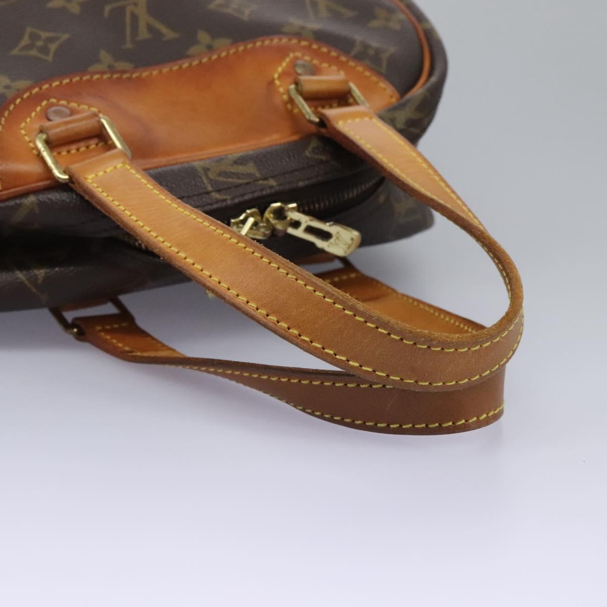 LOUIS VUITTON Monogram Excursion Hand Bag M41450 LV Auth 113066