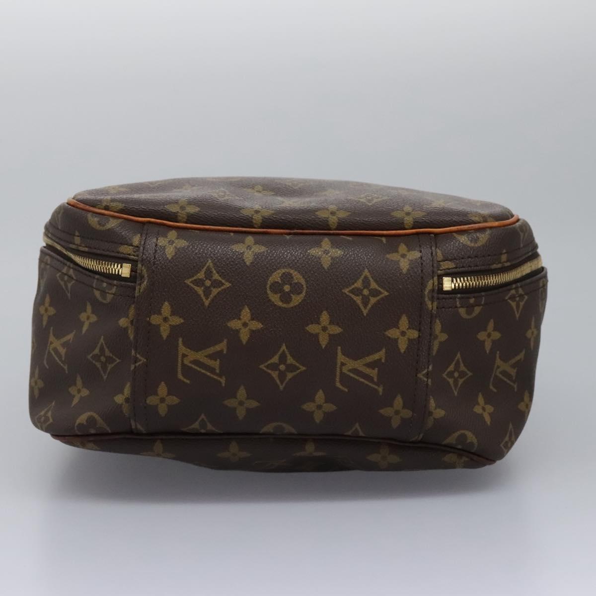 LOUIS VUITTON Monogram Excursion Hand Bag M41450 LV Auth 113066