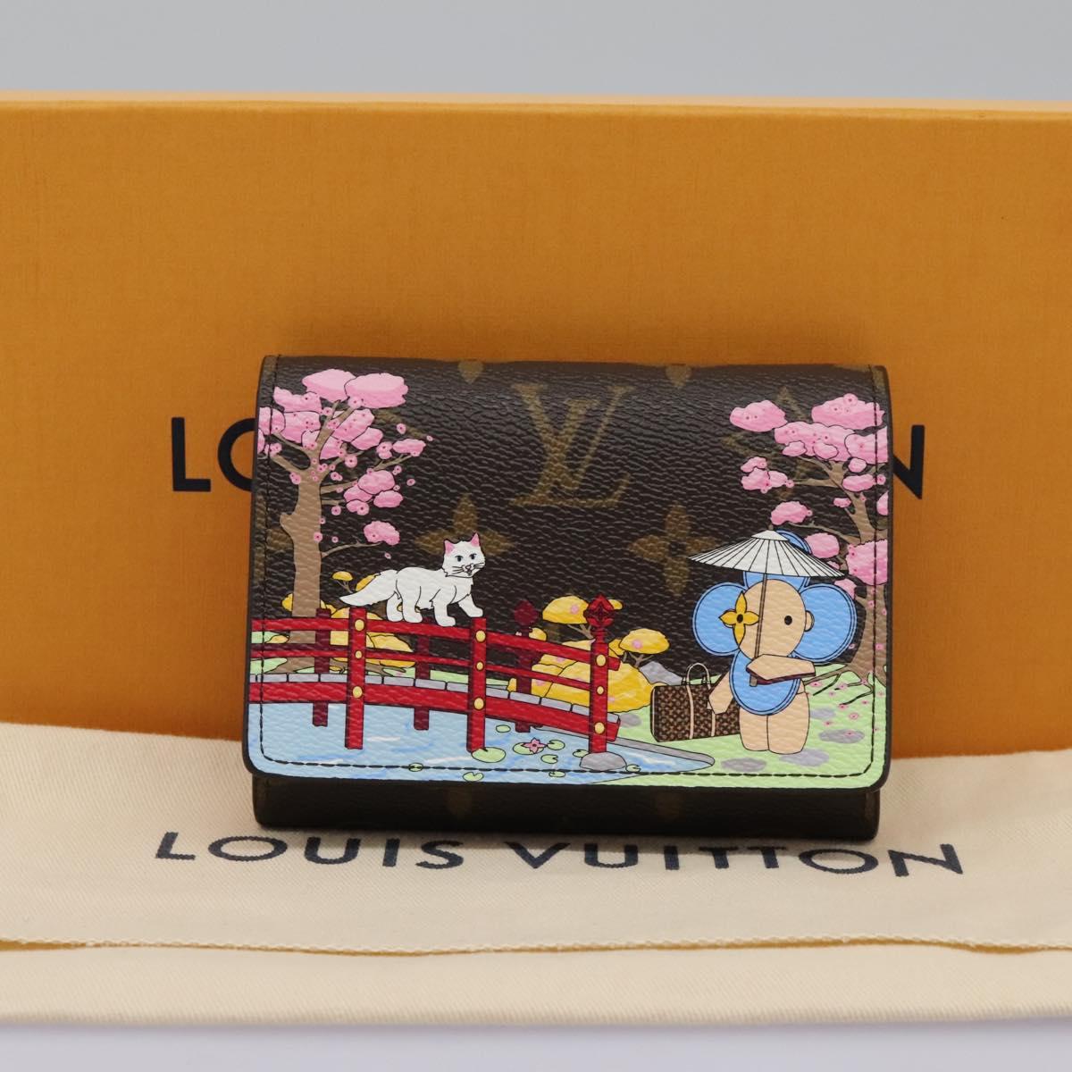 LOUIS VUITTON Vivienne Japanese Garden Portefeuille Victorine M80873 113129A
