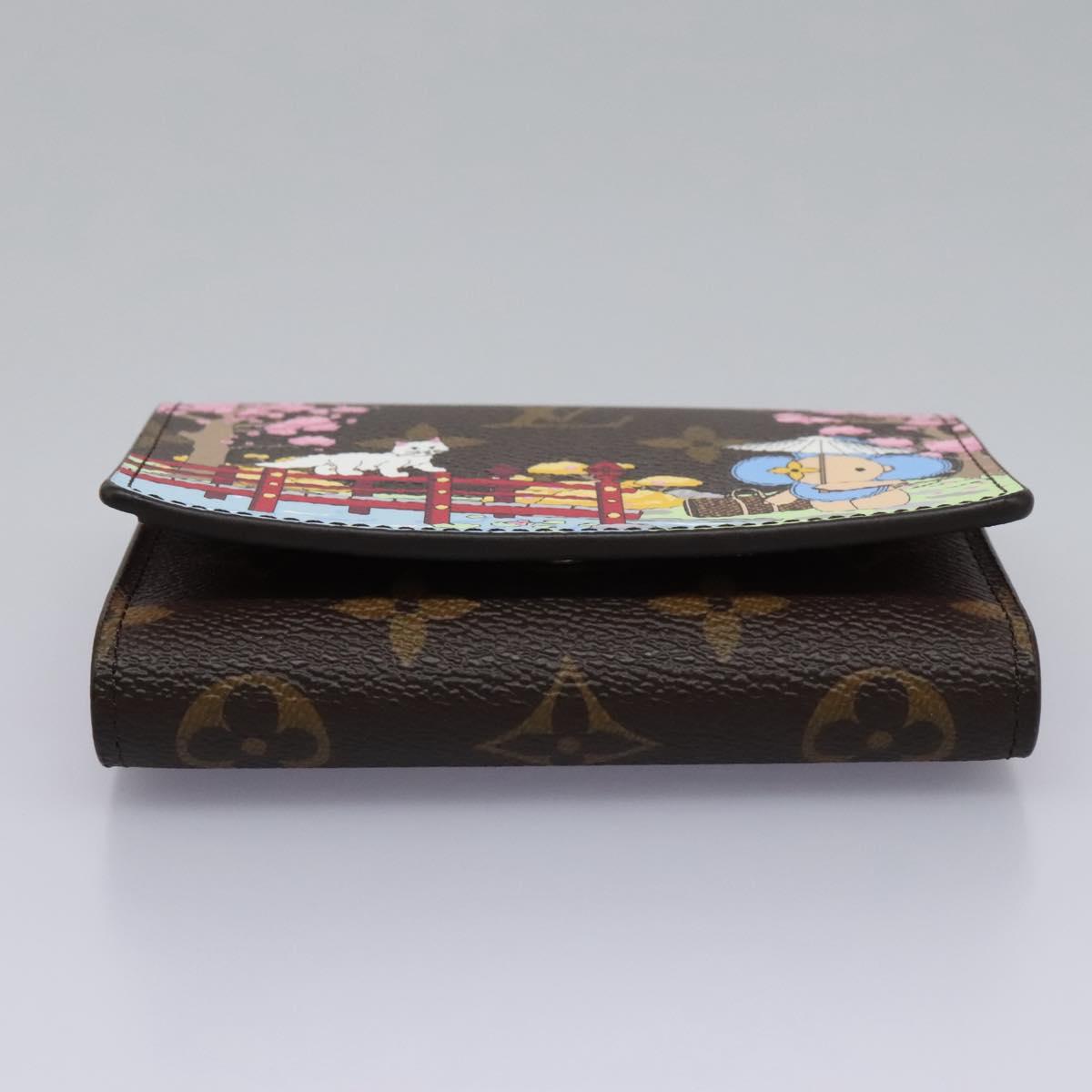 LOUIS VUITTON Vivienne Japanese Garden Portefeuille Victorine M80873 113129A