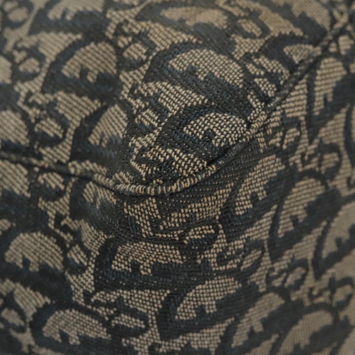 Christian Dior Trotter Canvas Tote Bag Navy Auth 113267