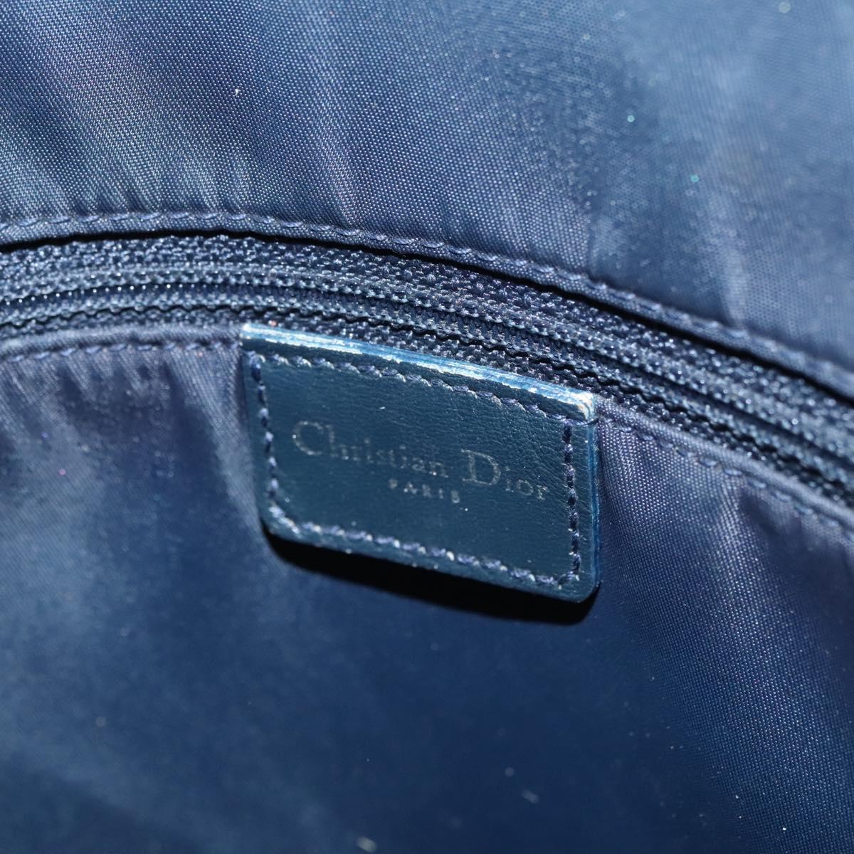 Christian Dior Trotter Canvas Tote Bag Navy Auth 113267