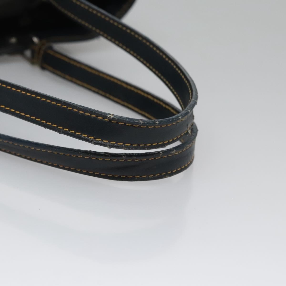 Christian Dior Trotter Canvas Tote Bag Navy Auth 113267