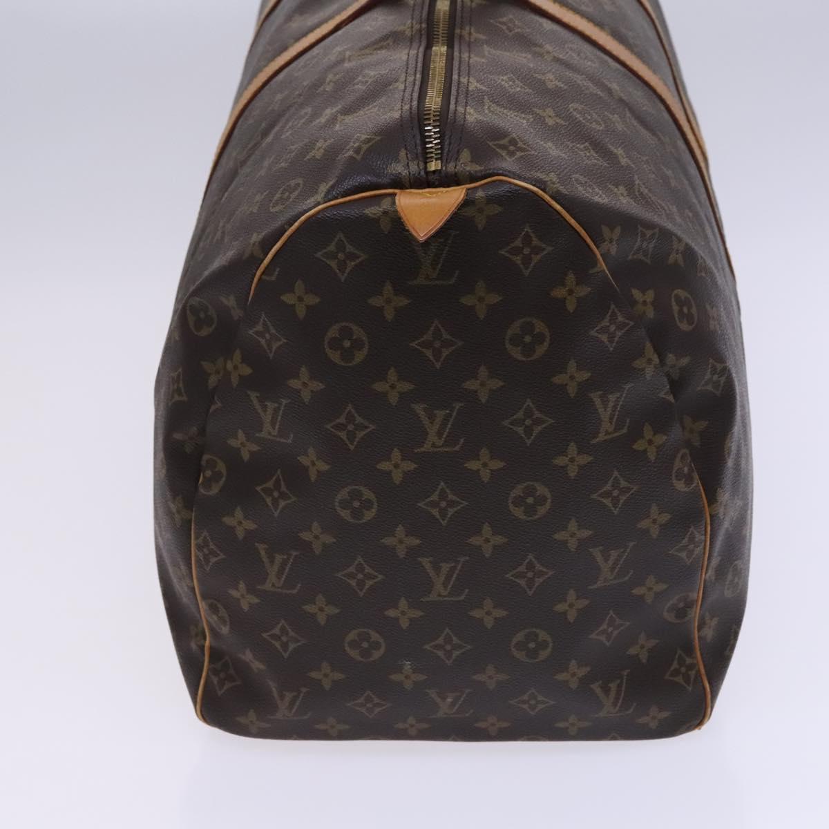 LOUIS VUITTON Monogram Keepall 60 Boston Bag M41422 LV Auth 113321