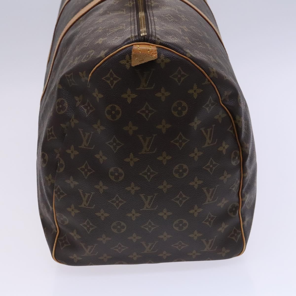 LOUIS VUITTON Monogram Keepall 60 Boston Bag M41422 LV Auth 113321