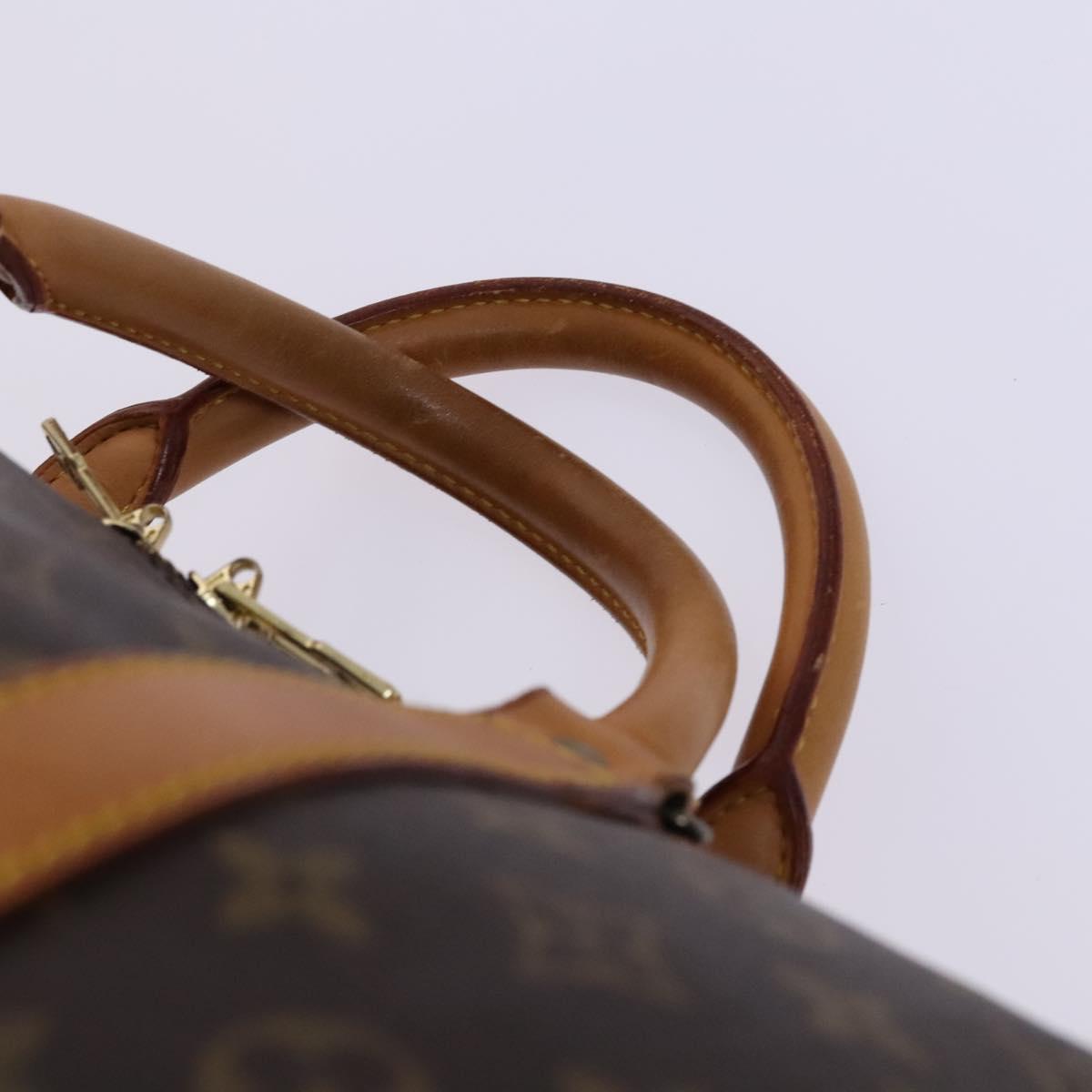 LOUIS VUITTON Monogram Keepall 60 Boston Bag M41422 LV Auth 113321