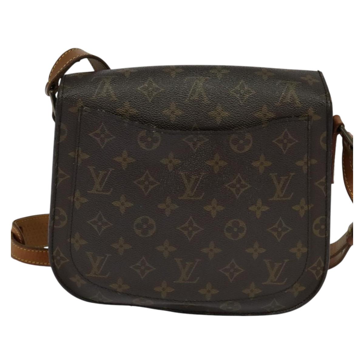 LOUIS VUITTON Monogram Saint Cloud GM Shoulder Bag M51242 LV Auth 113403