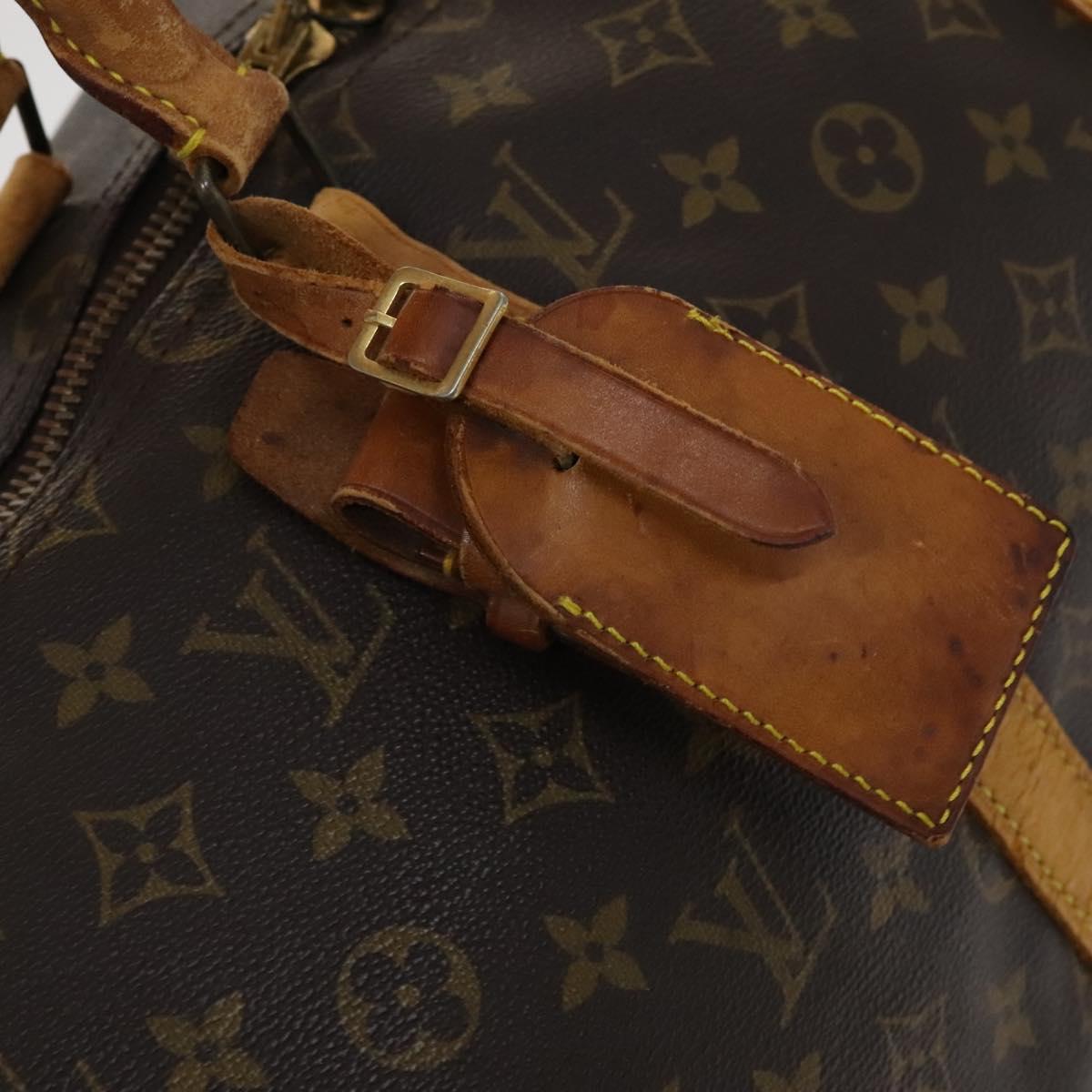 LOUIS VUITTON Monogram Keepall 50 Boston Bag M41426 LV Auth 113425