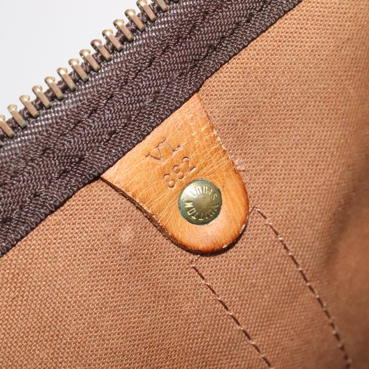 LOUIS VUITTON Monogram Keepall 50 Boston Bag M41426 LV Auth 113425