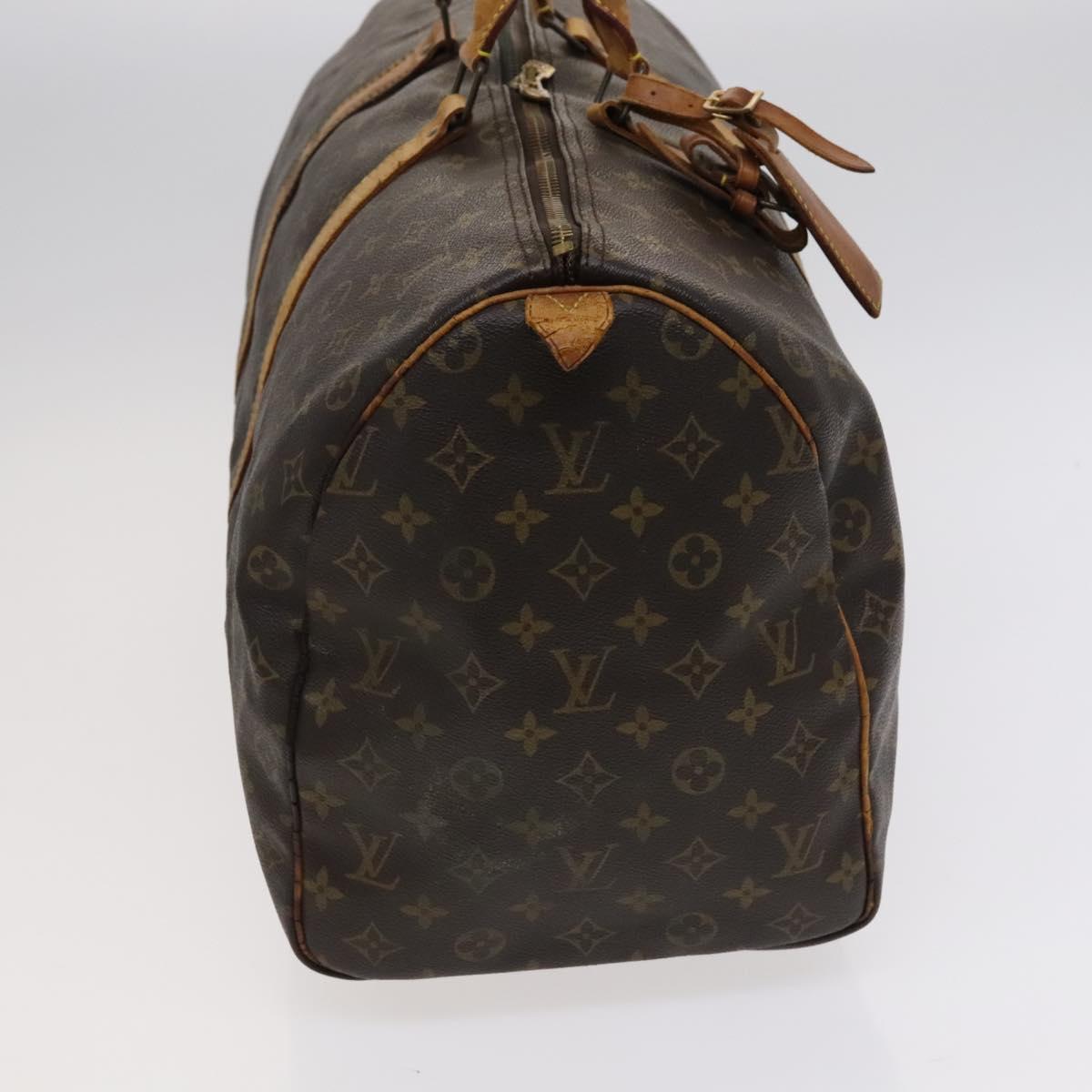 LOUIS VUITTON Monogram Keepall 50 Boston Bag M41426 LV Auth 113425