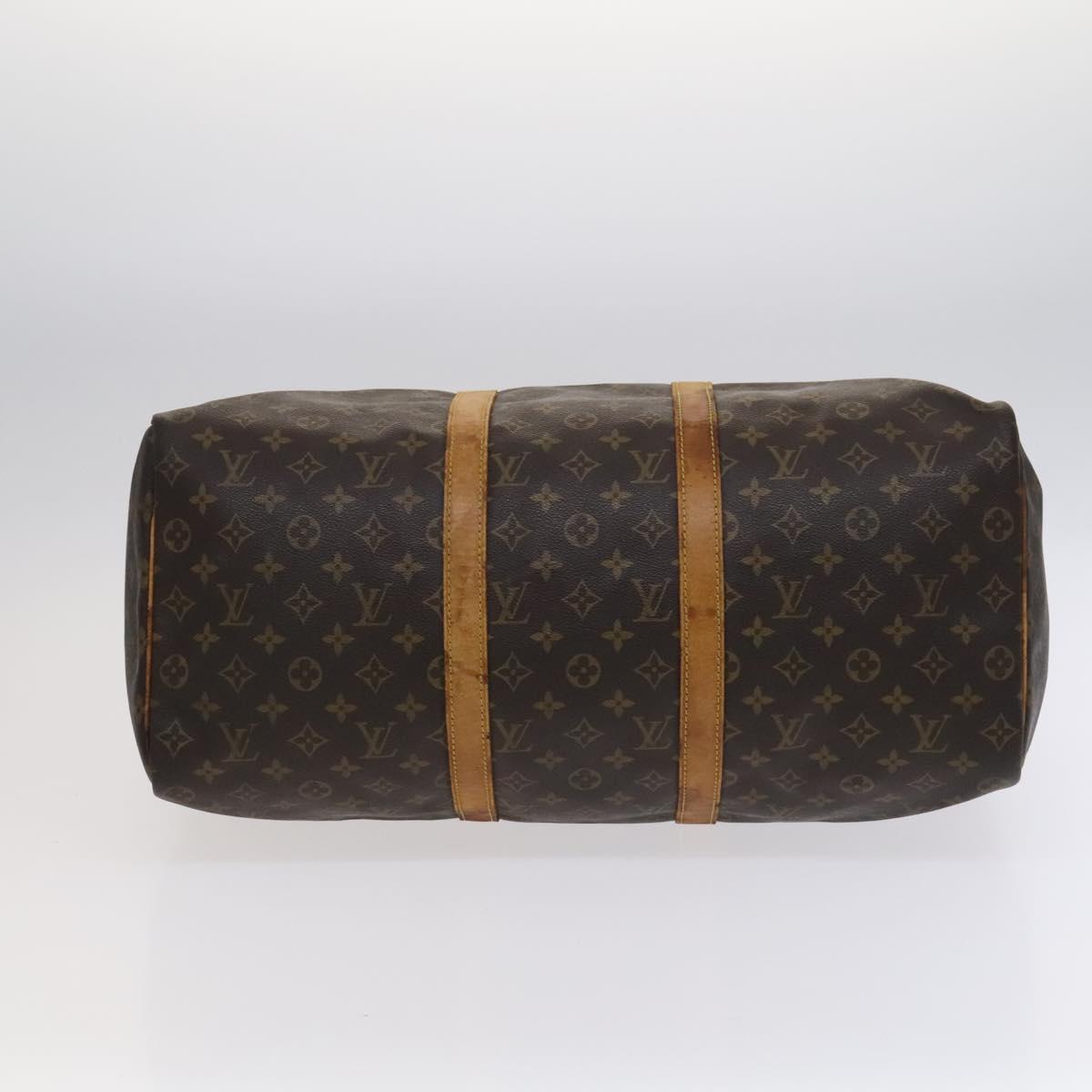 LOUIS VUITTON Monogram Keepall 50 Boston Bag M41426 LV Auth 113425
