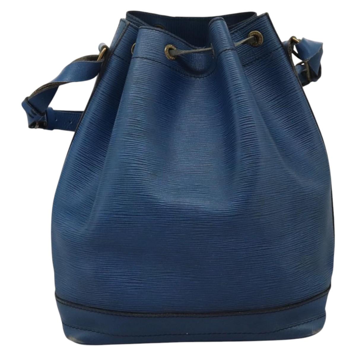 LOUIS VUITTON Epi Noe Shoulder Bag Vintage Toledo Blue M44005 LV Auth 113459