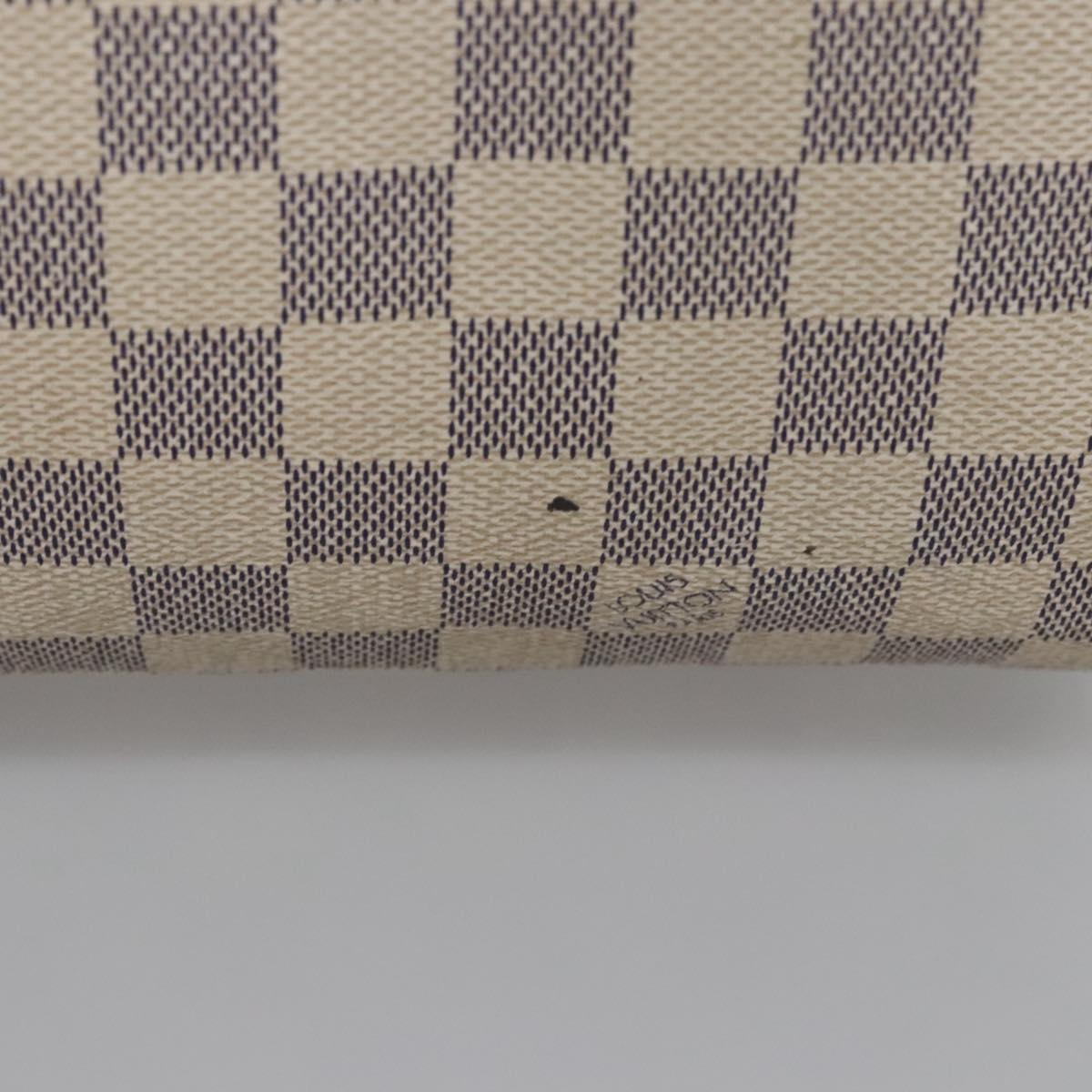 LOUIS VUITTON Damier Azur Speedy 30 Hand Bag N41533 LV Auth 113463