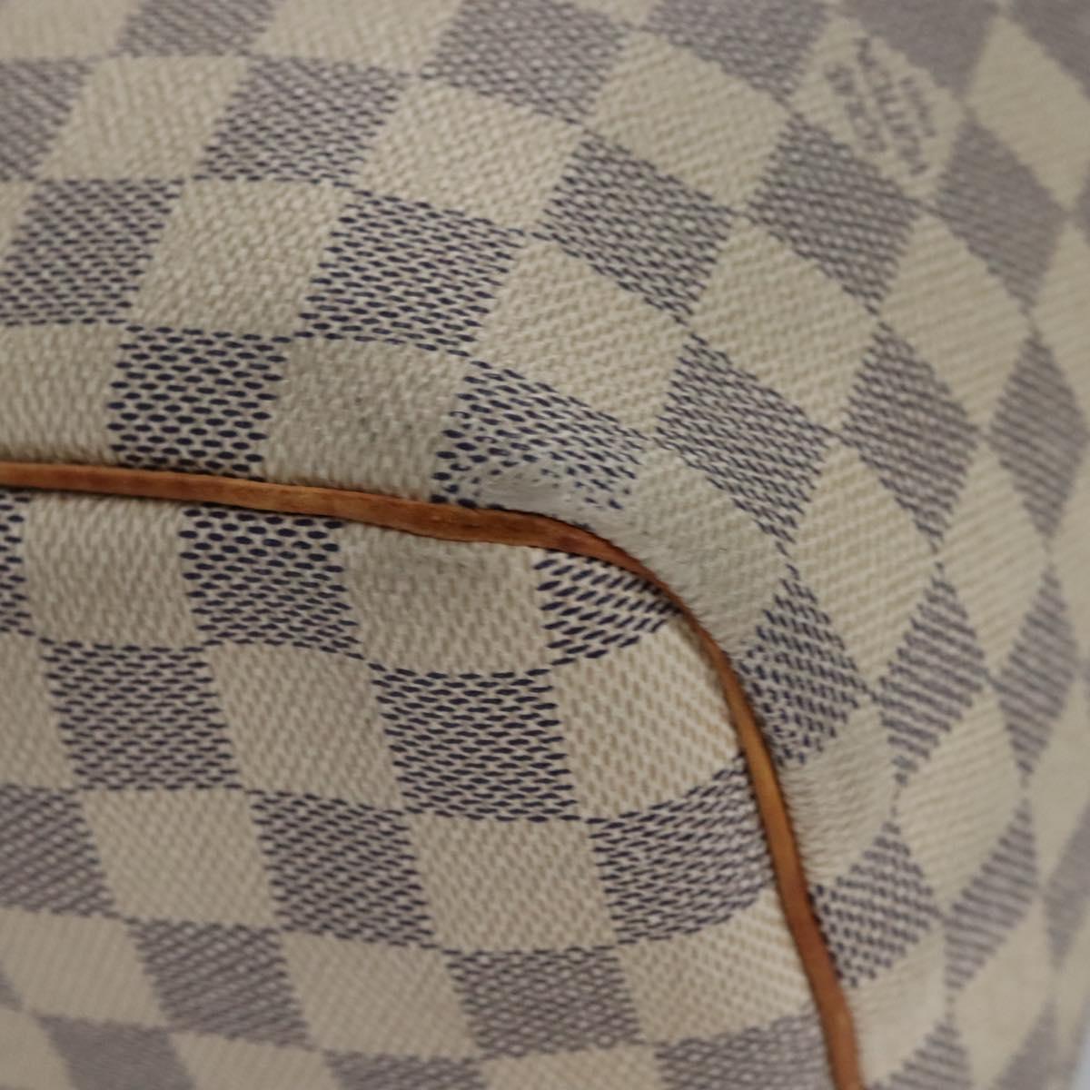 LOUIS VUITTON Damier Azur Speedy 30 Hand Bag N41533 LV Auth 113463