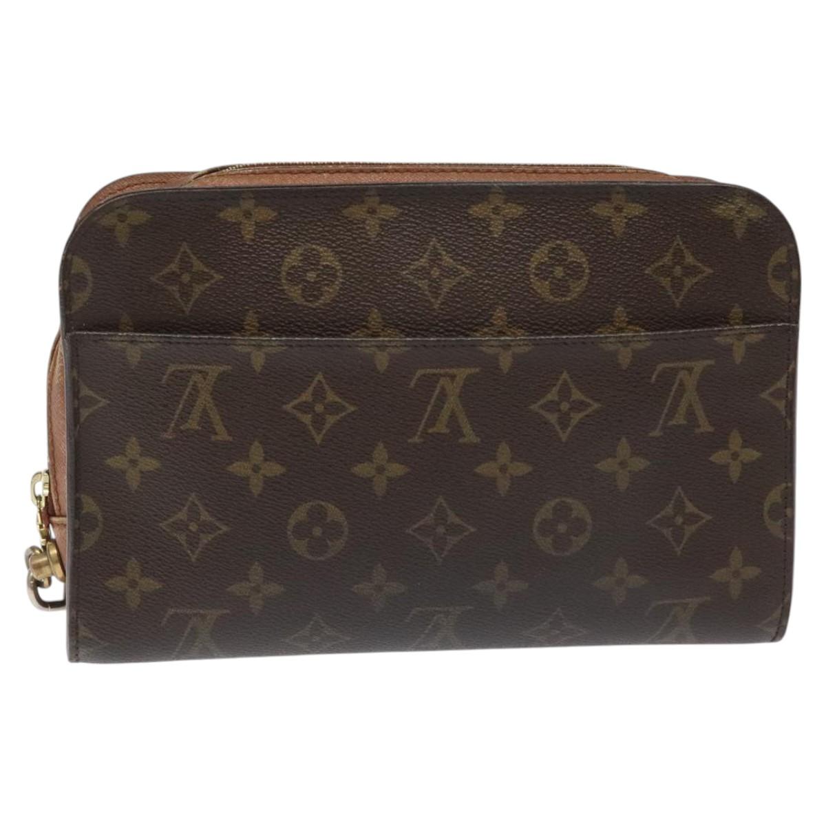 LOUIS VUITTON Monogram Orsay Clutch Bag M51790 LV Auth 113491