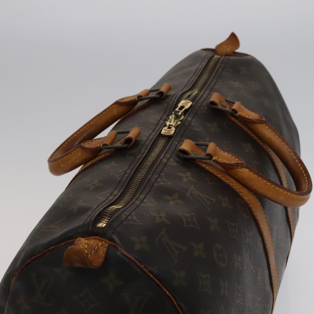 LOUIS VUITTON Monogram Keepall 45 Boston Bag M41428 LV Auth 113555