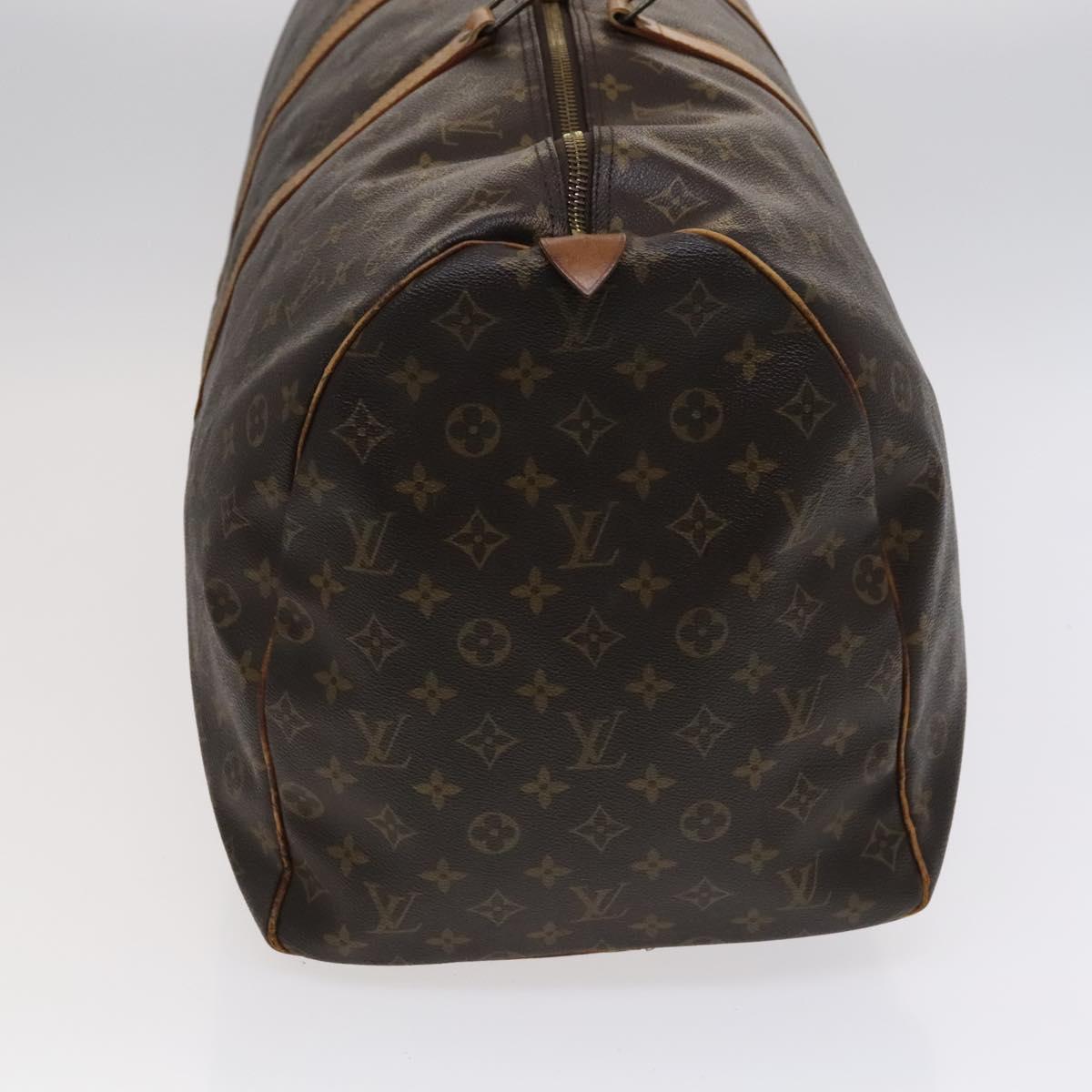 LOUIS VUITTON Monogram Keepall 60 Boston Bag M41422 LV Auth 113683