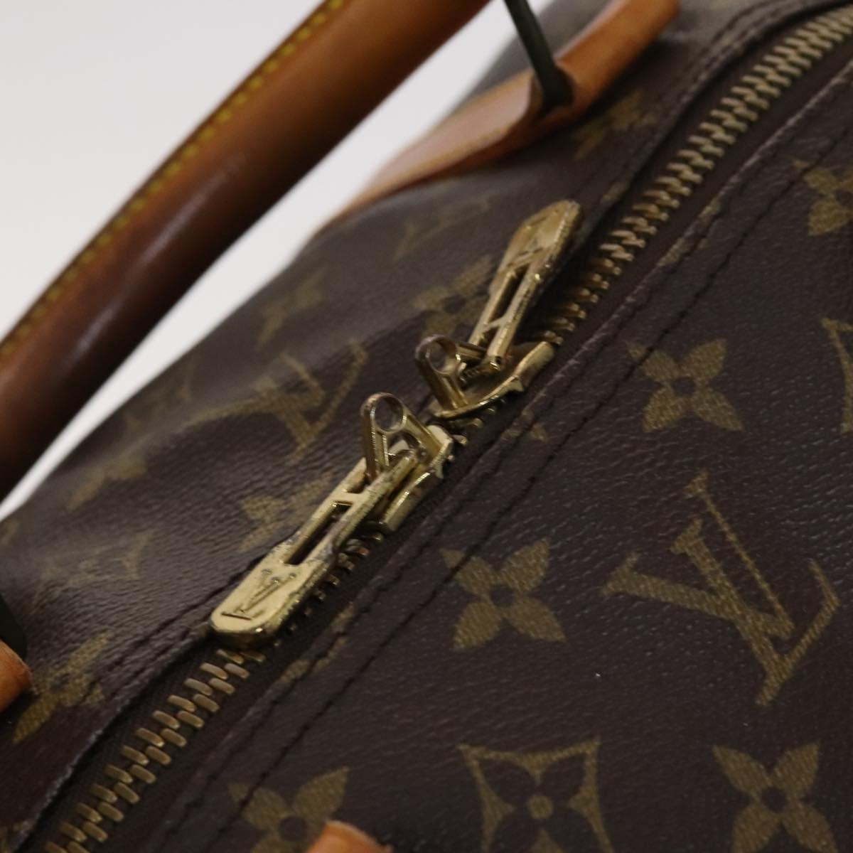 LOUIS VUITTON Monogram Keepall 60 Boston Bag M41422 LV Auth 113684