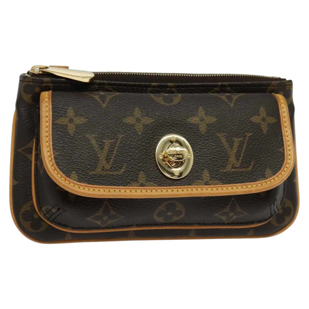 LOUIS VUITTON Monogram Pochette Tikal Pouch M60019 LV Auth 113704AV