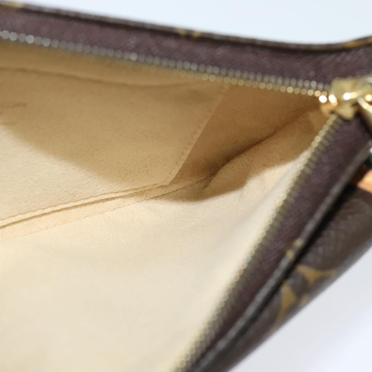 LOUIS VUITTON Monogram Pochette Tikal Pouch M60019 LV Auth 113704AV