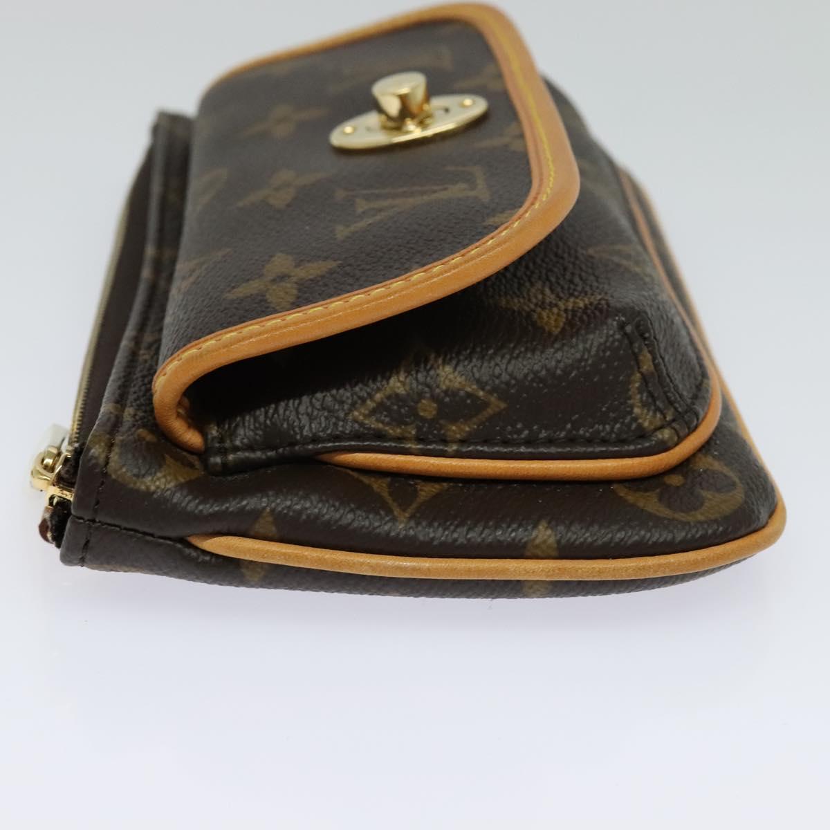 LOUIS VUITTON Monogram Pochette Tikal Pouch M60019 LV Auth 113704AV
