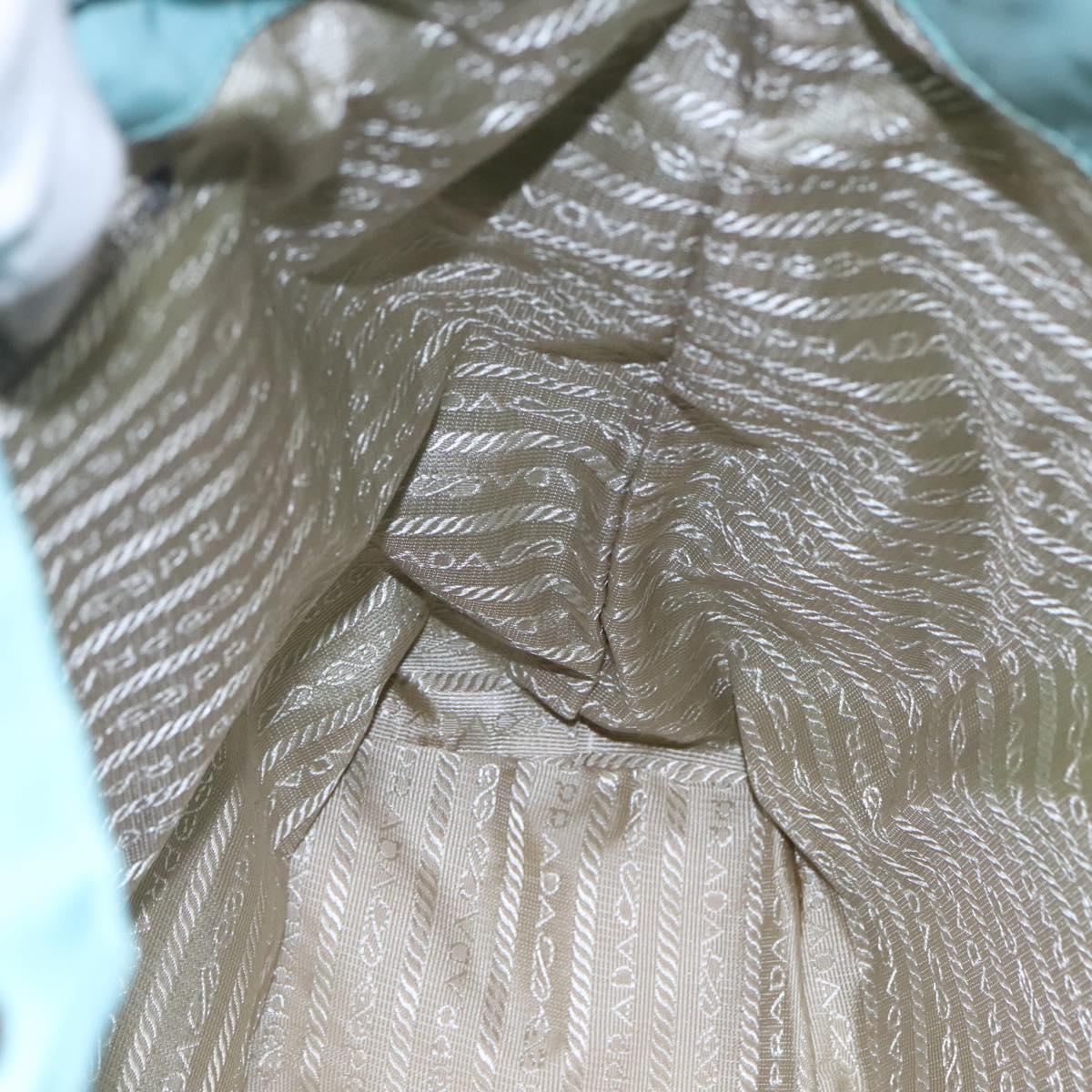 PRADA Backpack Nylon Light Blue Auth 113817V