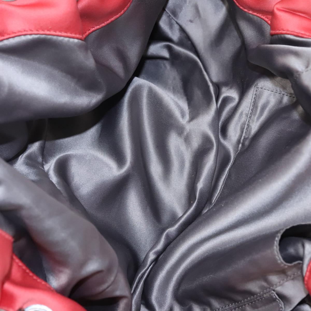 CHANEL Melrose Cabas Hand Bag Nylon Pink CC Auth 113819