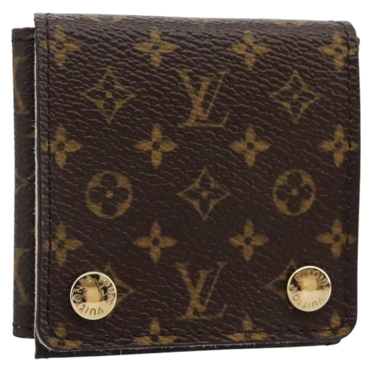 LOUIS VUITTON Monogram Jewelry case Jewelry Box LV Auth 113827