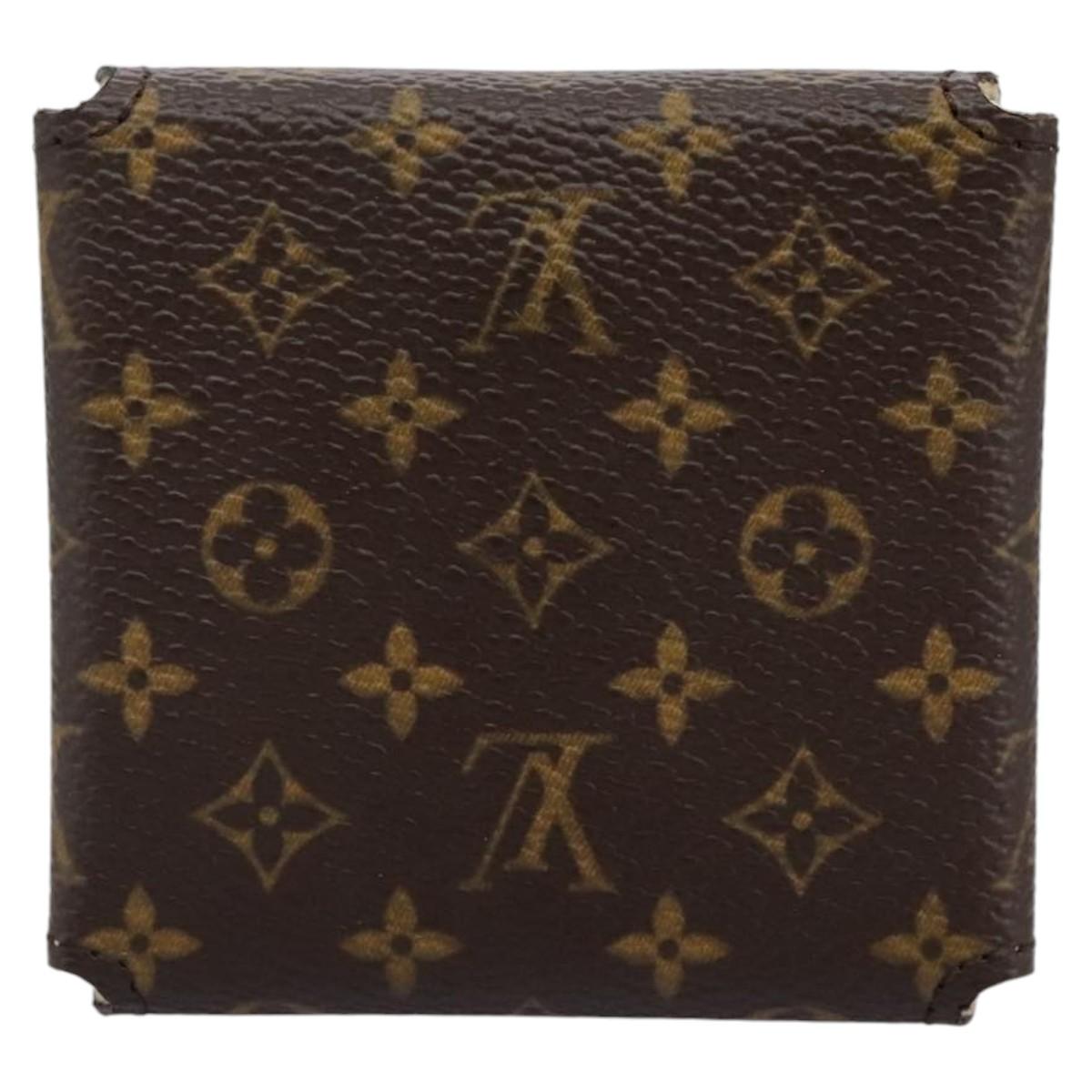 LOUIS VUITTON Monogram Jewelry case Jewelry Box LV Auth 113827