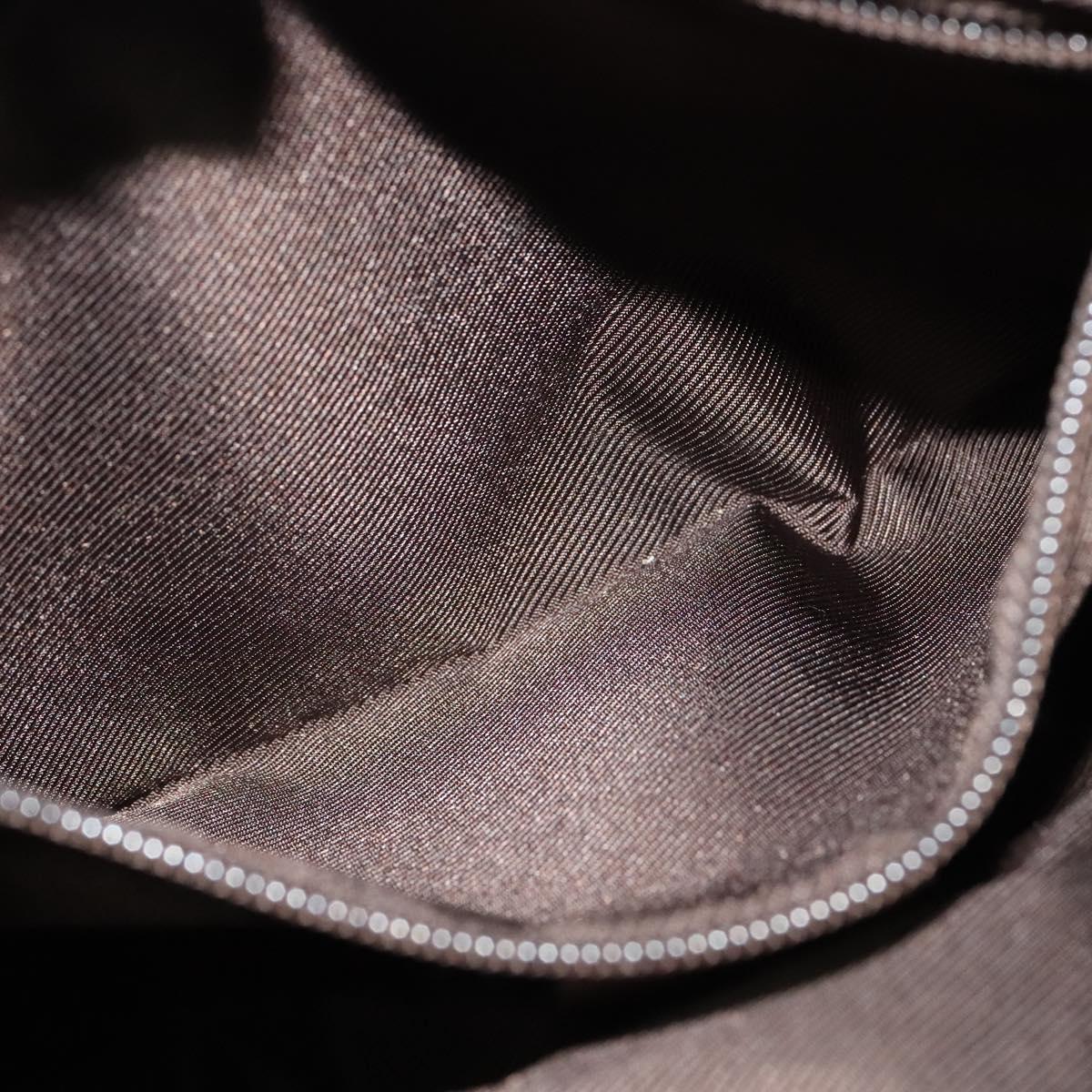 GUCCI GG Canvas Tote Bag Beige 019 0402 Auth 114245