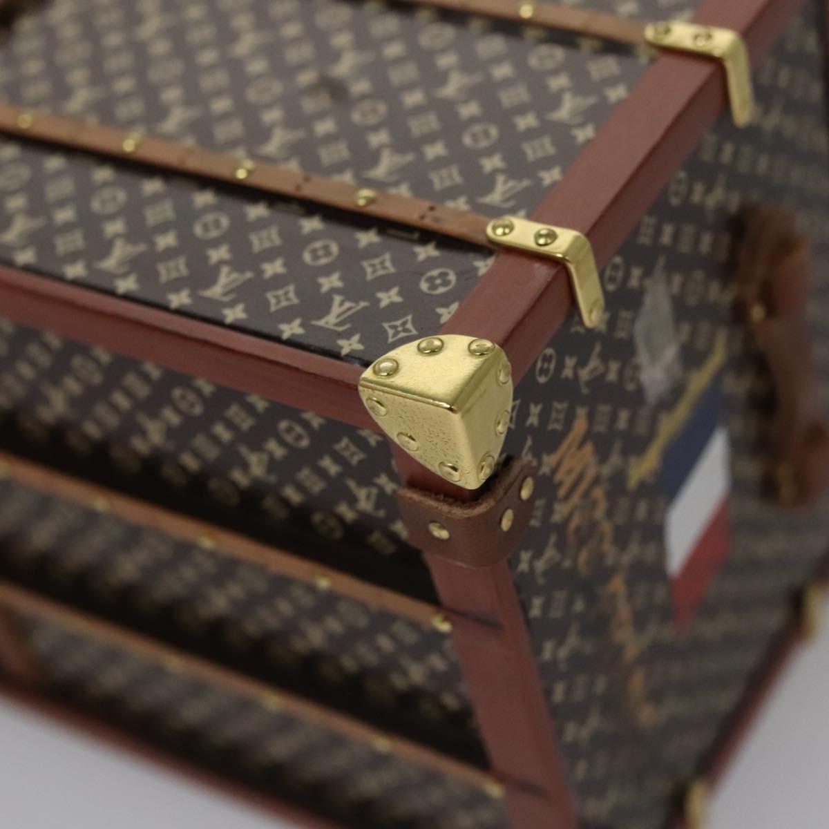 LOUIS VUITTON Miss France Paper Weight Brown M99408 LV Auth 114265