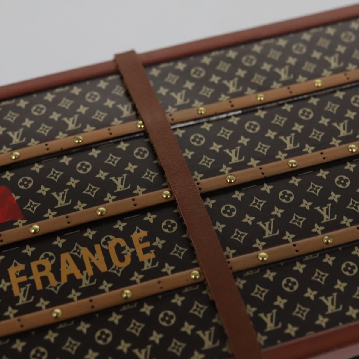 LOUIS VUITTON Miss France Paper Weight Brown M99408 LV Auth 114265