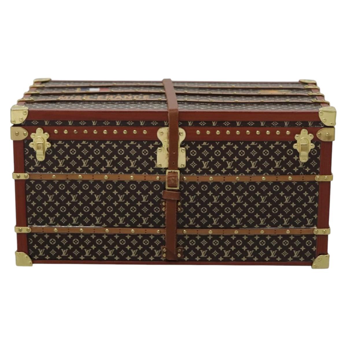 LOUIS VUITTON Miss France Paper Weight Brown M99408 LV Auth 114265