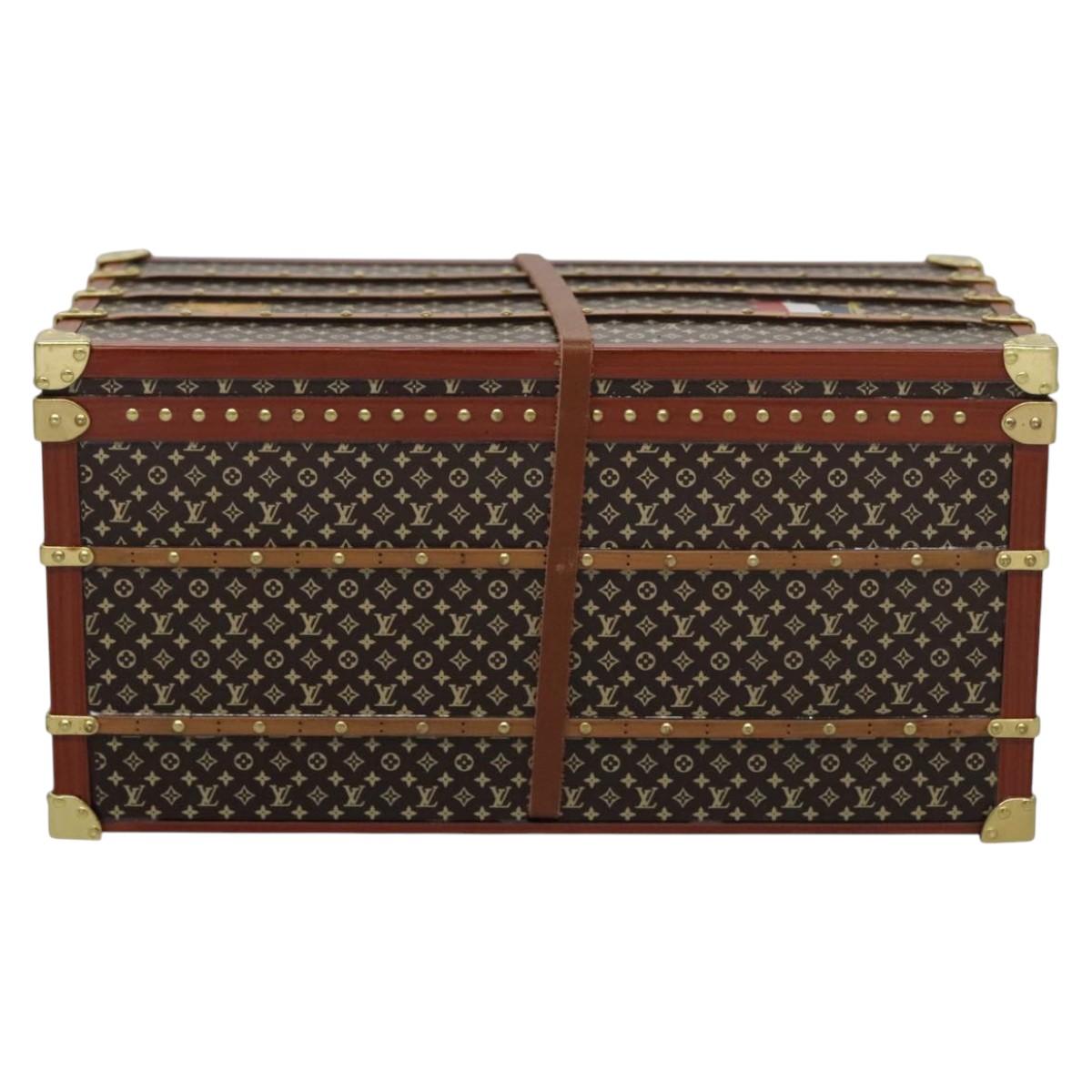 LOUIS VUITTON Miss France Paper Weight Brown M99408 LV Auth 114265