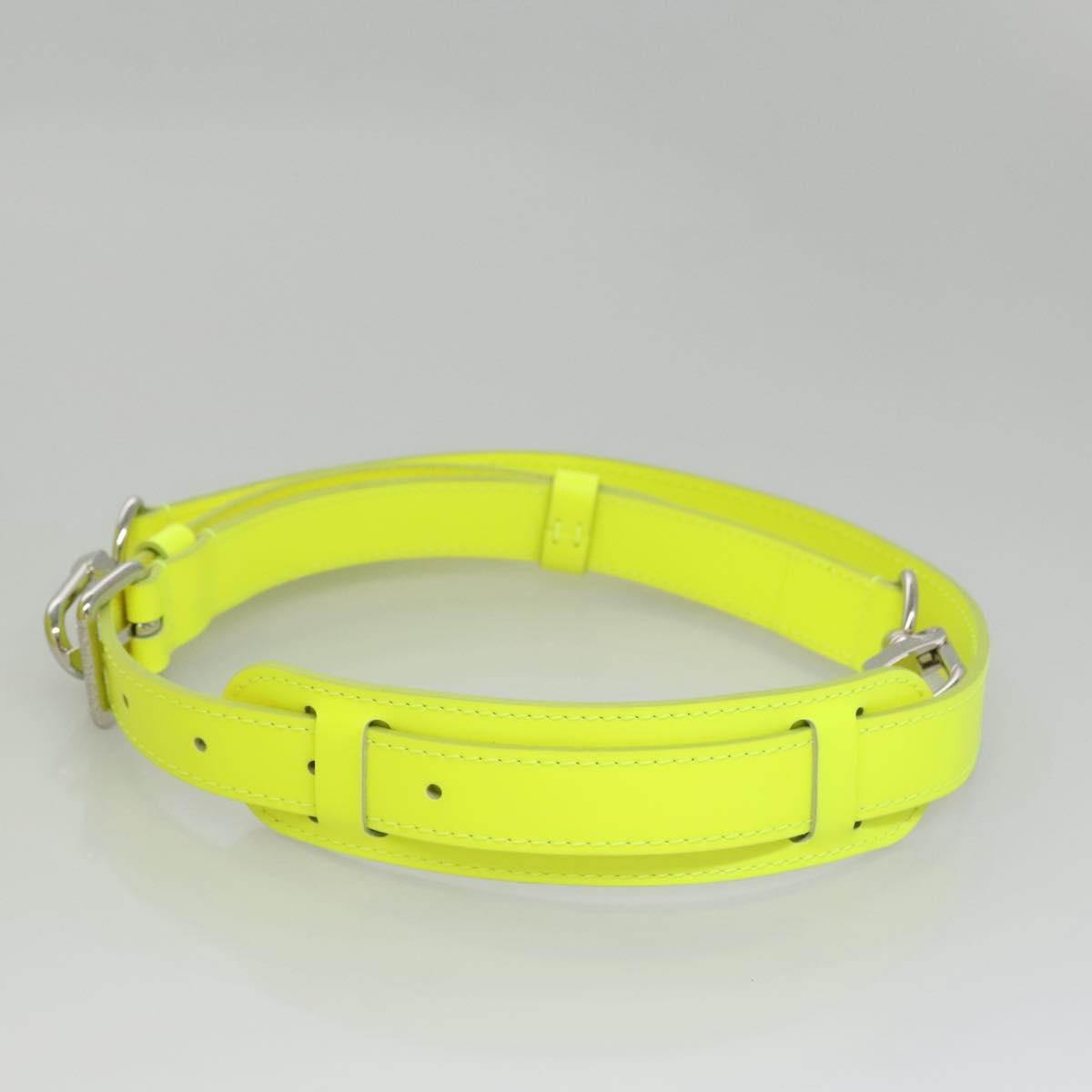 LOUIS VUITTON See Through Keepall Bandouliere 50 Bag Yellow M55380 Auth 114280S