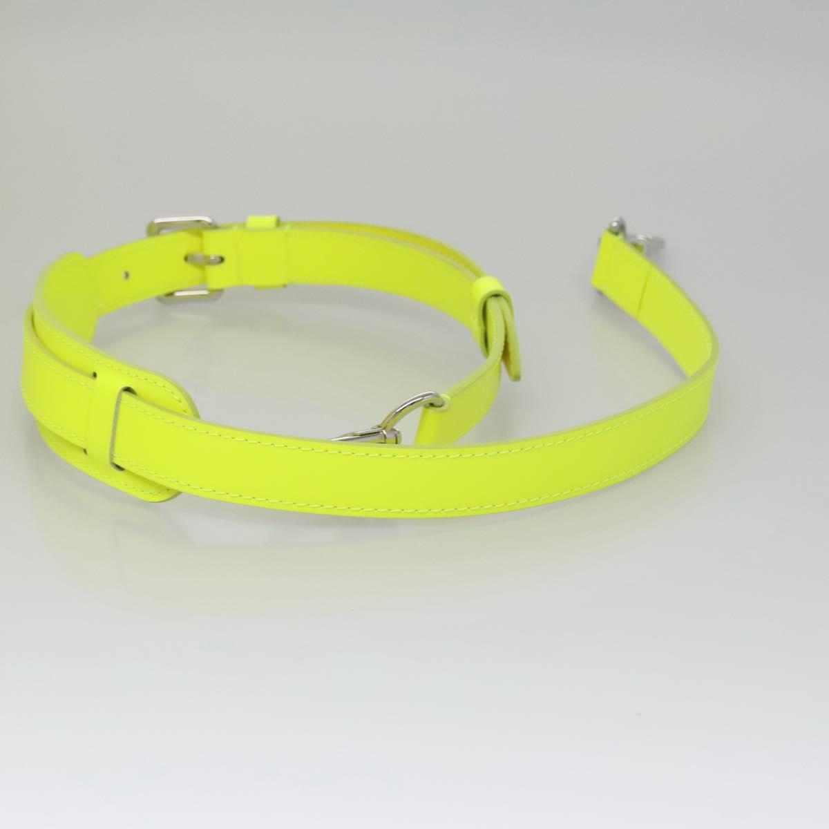 LOUIS VUITTON See Through Keepall Bandouliere 50 Bag Yellow M55380 Auth 114280S