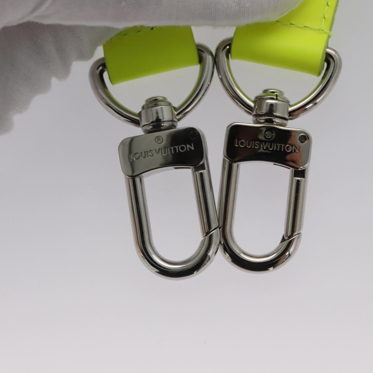 LOUIS VUITTON See Through Keepall Bandouliere 50 Bag Yellow M55380 Auth 114280S