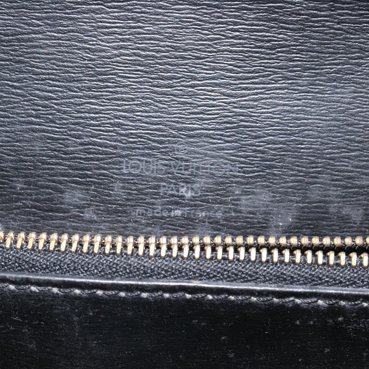 LOUIS VUITTON Epi Free Run Shoulder Bag Black M52402 LV Auth 114385