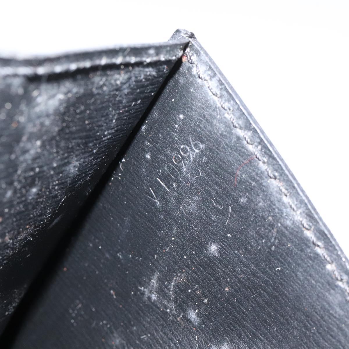 LOUIS VUITTON Epi Free Run Shoulder Bag Black M52402 LV Auth 114385