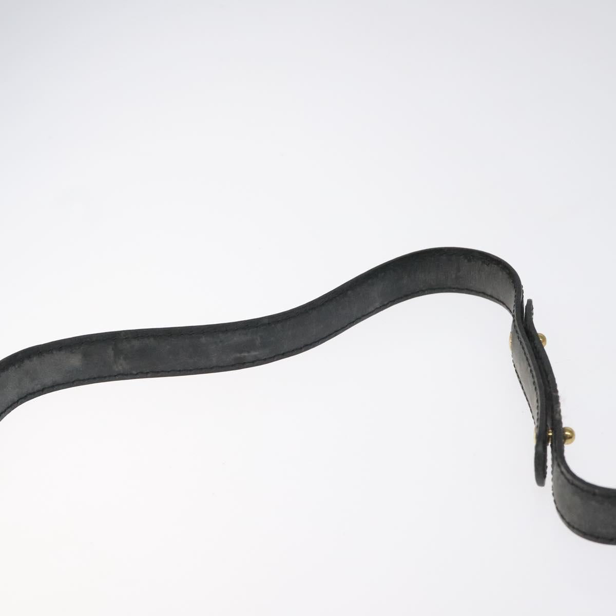 LOUIS VUITTON Epi Free Run Shoulder Bag Black M52402 LV Auth 114385